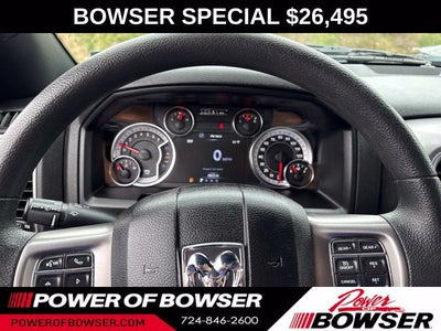 2022 RAM 1500 Classic Warlock Quad Cab 4x4 6'4" Box
