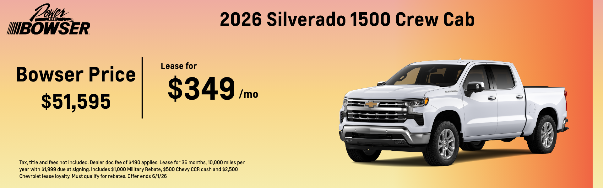2026 Chevy Silverado 1500