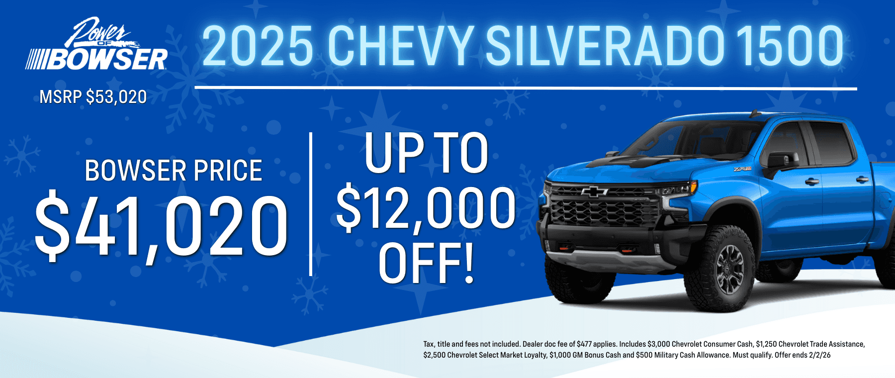 2025 Chevy Silverado 1500 at Bowser Chevrolet of Monroeville in Monroeville PA