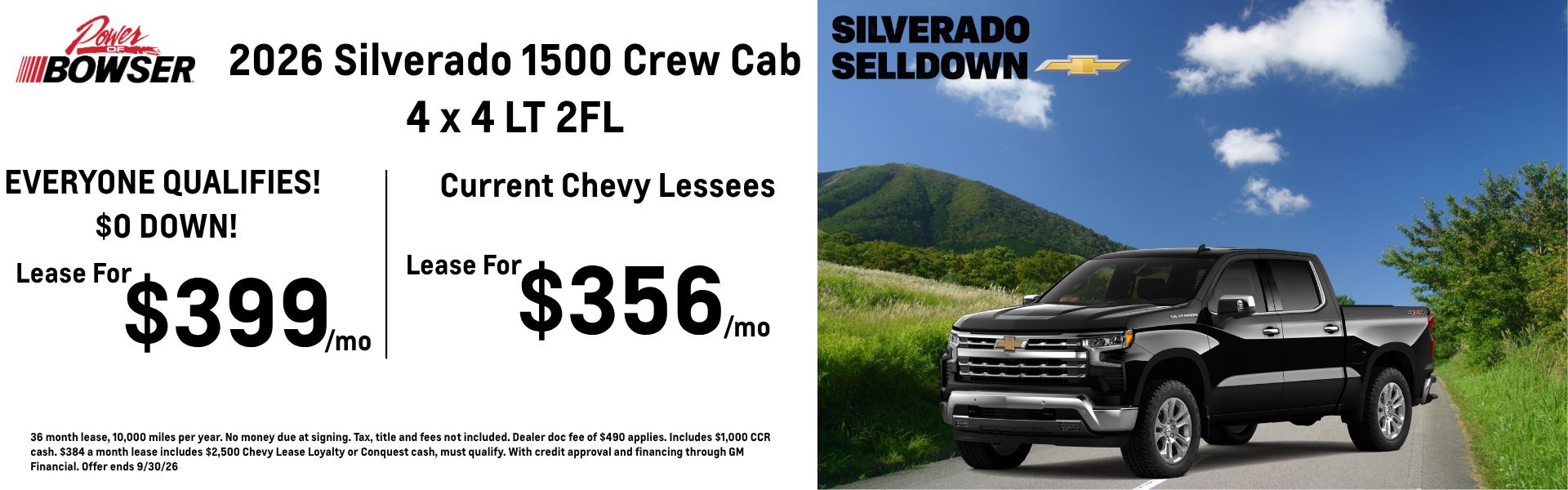 2026 Chevrolet Silverado 1500 Offers