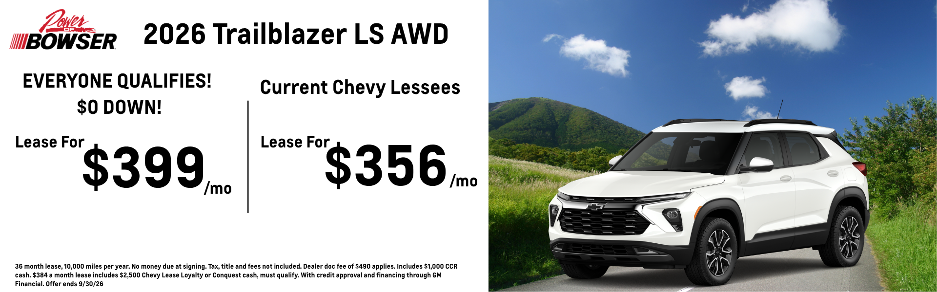 2026 Chevrolet Trailblazer LS AWD Offers